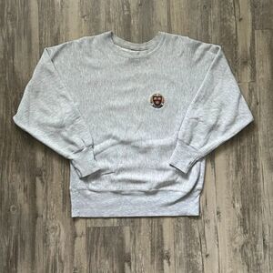Vintage Harvard University Champion Reverse Weave Sweatshirt Size M